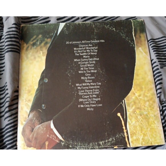 Johnny Mathis All-Time Greatest Hits 1972 2-Record Set Stereo Vinyl LP PG-31345 - Picture 6 of 6